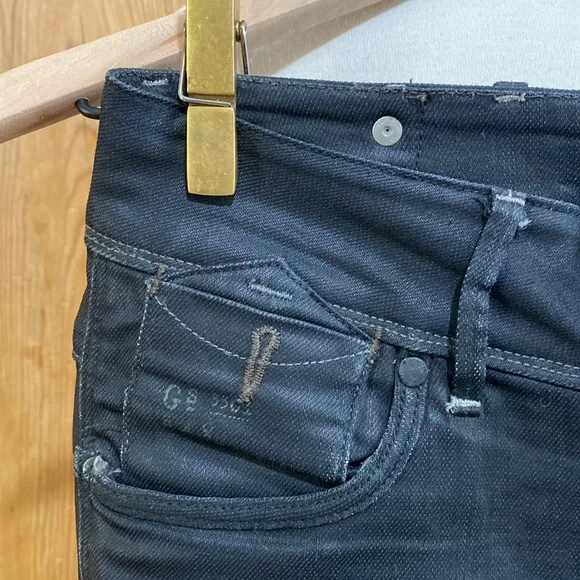 G-star Waxed denim jeans